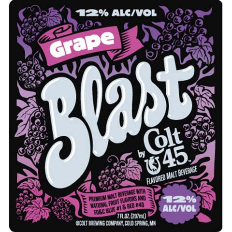 Pabst Blast by Colt 45 (Grape)