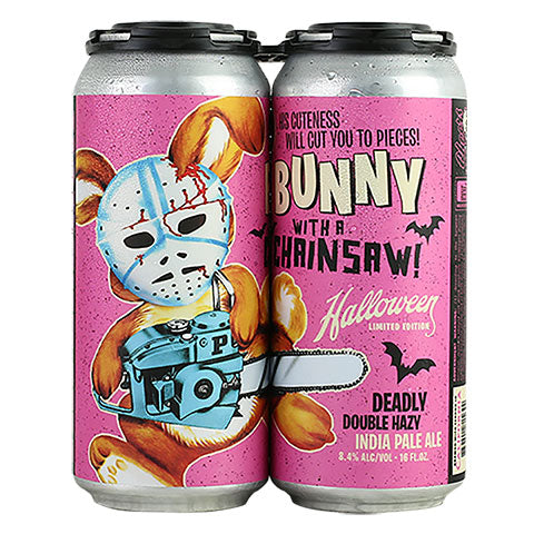 Paperback Bunny With A Chainsaw Double Hazy IPA