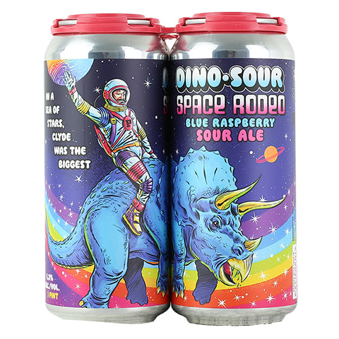 Paperback Dino Sour Rodeo Space Blue Raspberry Sour Ale