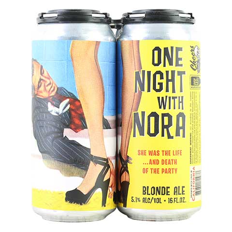 Paperback One Night with Nora Blonde Ale