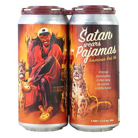 Paperback Satan Wears Pajamas Red Ale