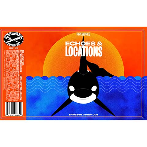 Pipeworks Echoes & Locations Cream Ale