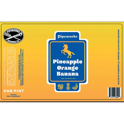 Pipeworks Pineapple Orange Banana Ale
