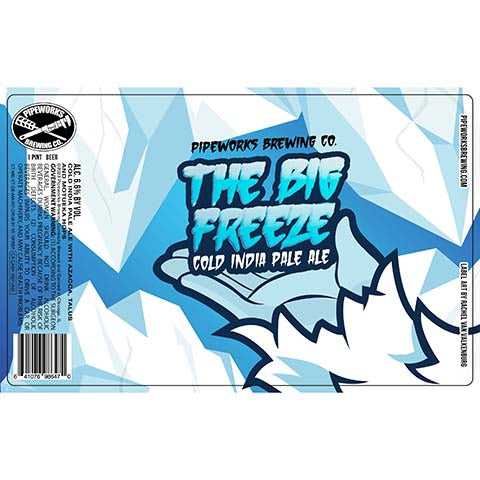 Pipeworks The Big Freeze Cold IPA – CraftShack - Buy craft beer online.