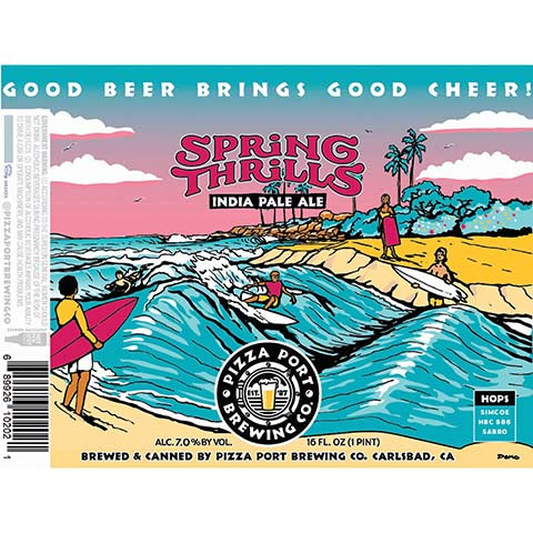 Pizza Port Spring Thrills IPA