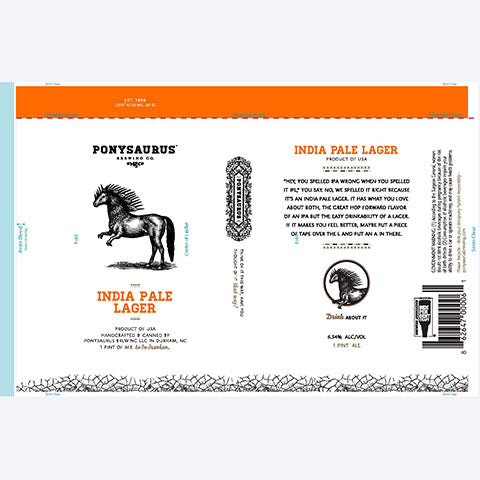 Ponysaurus India Pale Lager