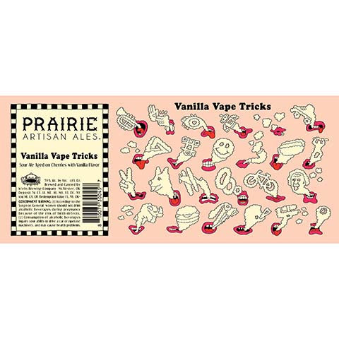 Prairie Vanilla Vape Tricks Sour Ale