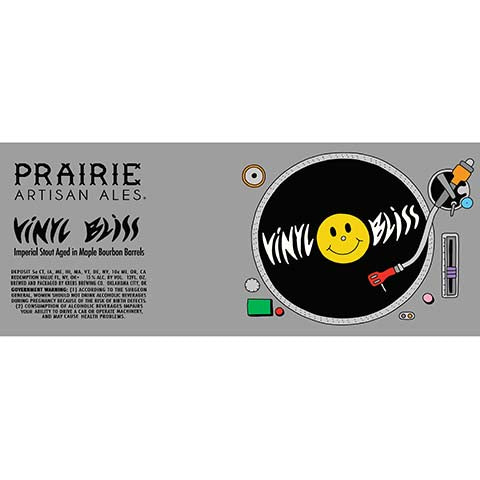 Prairie Vinyl Bliss Imperial Stout