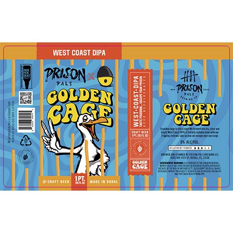 Prision Pals Golden Cage DIPA