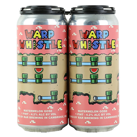 RAR Warp Whistle Gose Ale