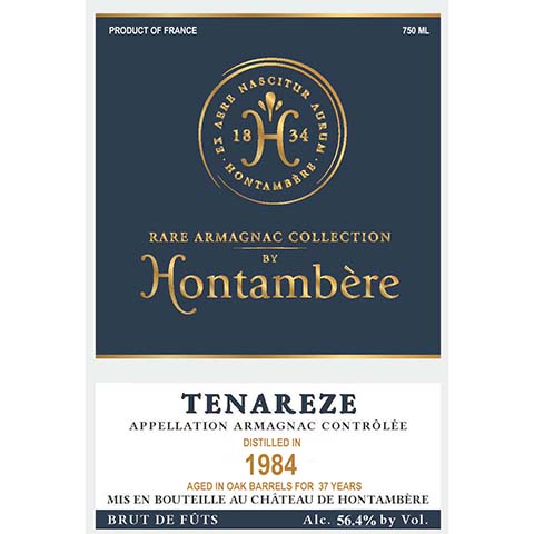 Rare-Armagnac-Collection-By-Hontambere-1984-750ML-BTL