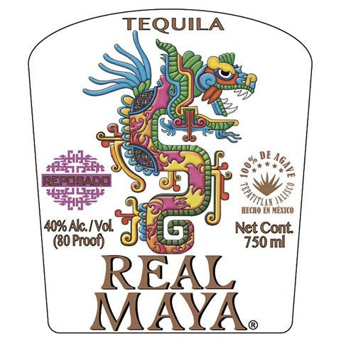 Real Maya Reposado Tequila
