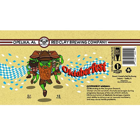 Red Clay Oktoberfest Amber Lager
