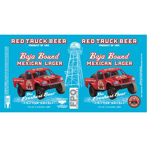 Red Truck Baja Bound Mexican Lager