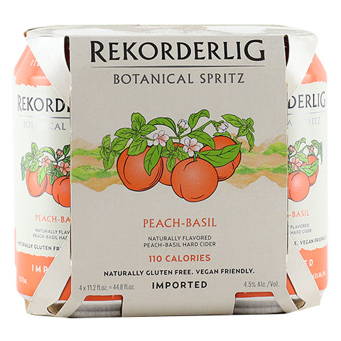 Rekorderlig Botanicals Peach-Basil Cider