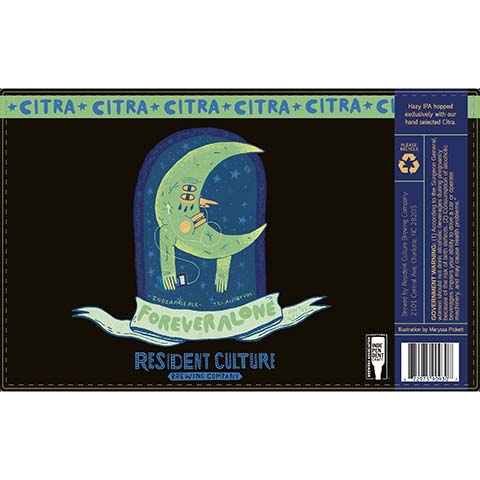 Resident Culture Forever Alone Citra IPA