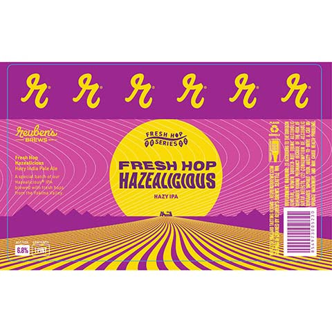 Reuben's Fresh Hop Hazealicious Hazy IPA