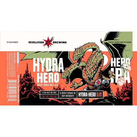 Revolution Hydra Hero Hazy IPA
