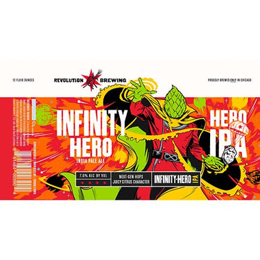 Revolution Infinity-Hero IPA – CraftShack - Buy craft beer online.