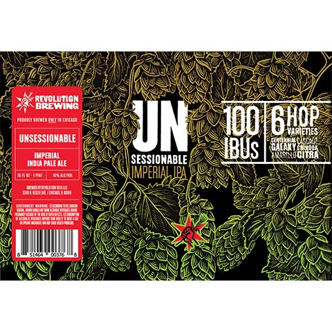 Revolution Unsessionable Imperial IPA