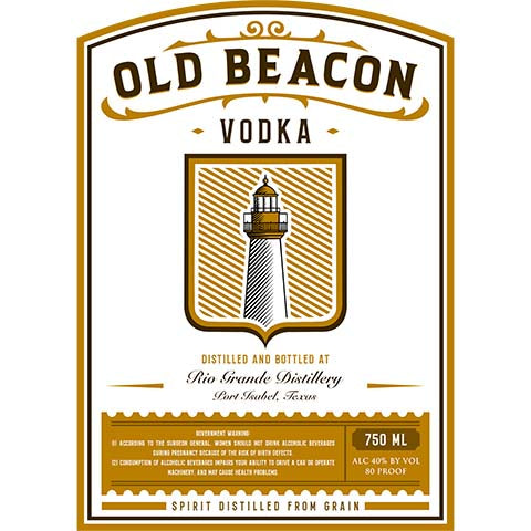 Rio Grande Old Beacon Vodka