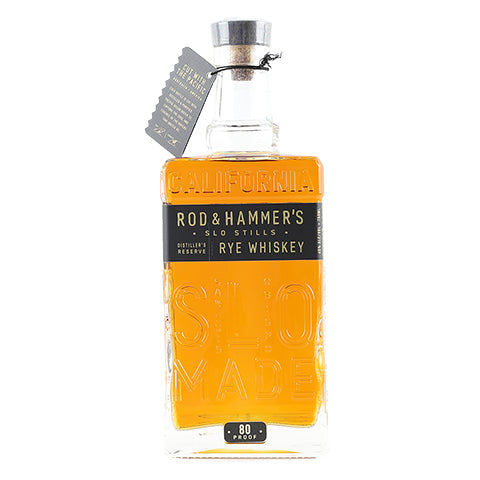 Rod & Hammer's Slo Stills Distiller's Reserve Rye Whiskey