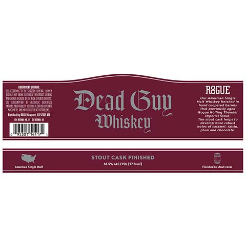 Rogue Dead Guy Whiskey Stout Cask Finished
