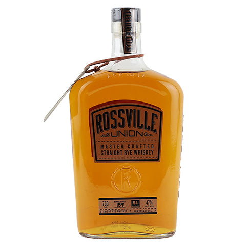 Rossville Union Master Crafted Straight Rye Whiskey