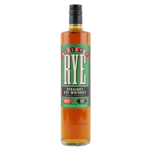 Roulette Rye 4yr Straight Rye Whiskey