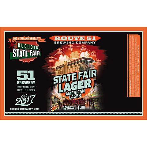 Route 51 State Fair Lager