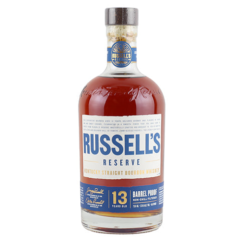 Russell's Reserve 13yr Barrel Proof Bourbon Whiskey