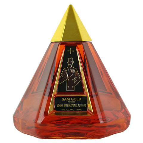 Sam Gold Pyramid Vodka Infused with Amberstone