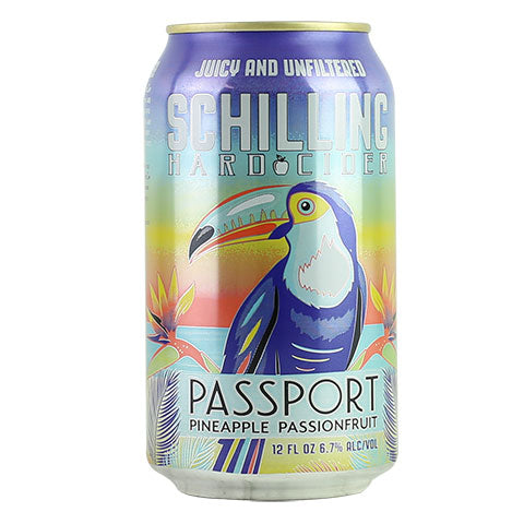 Schilling Passport: Pineapple Passionfruit Cider