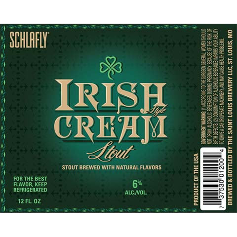 Schlafly Irish Cream Stout