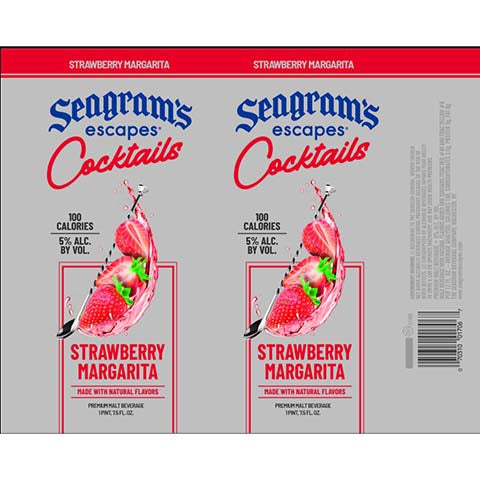 Seagram’s Cocktails Strawberry Margarita