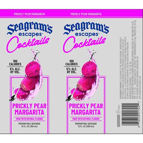 Seagram’s Cocktails Prickly Pear Margarita