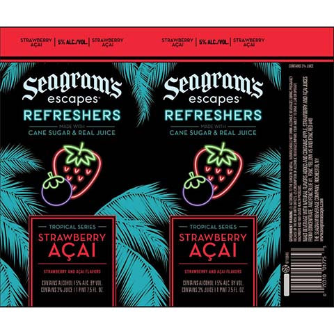 Seagram’s Refreshers Strawberry Acai
