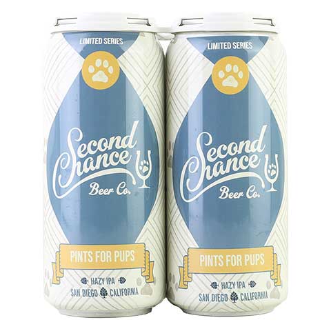 Second Chance Pints For Pups Hazy IPA