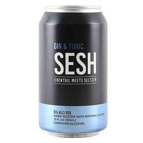 Sesh Gin & Tonic Hard Seltzer