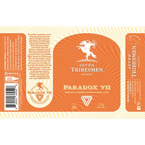 Seven Tribesmen Paradox VII Sour Ale