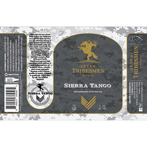 Seven Tribesmen Sierra Tango Pale Ale