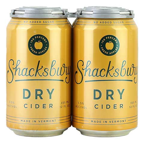 Shacksbury Dry Cider