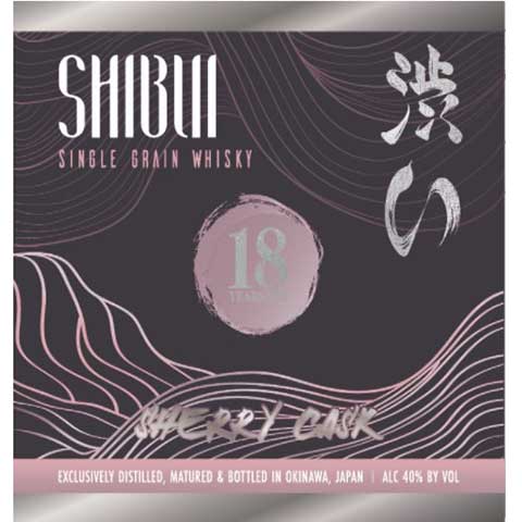 Shibui 18 Years Old Whisky