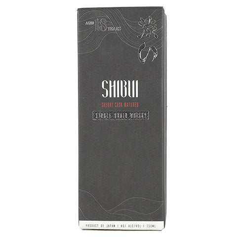 Shibui 18yr Sherry Cask Japanese Whisky