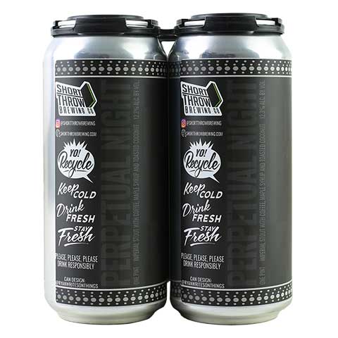 Short Throw Perpetual Night Imperial Stout