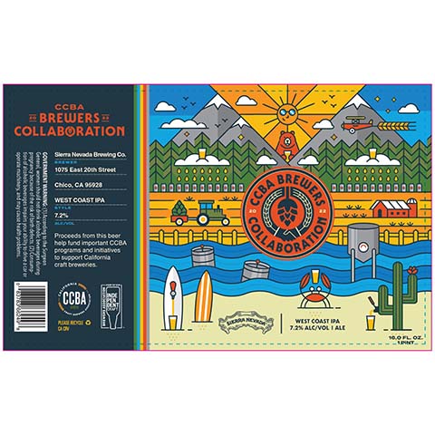 Sierra Nevada CCBA Brewers Collaboration West Coast IPA