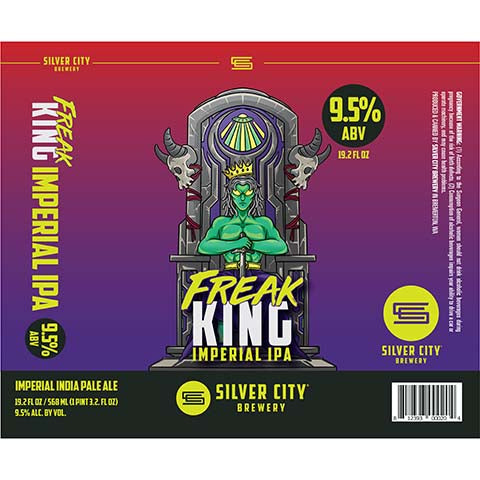 Silver City Freak King Imperial IPA