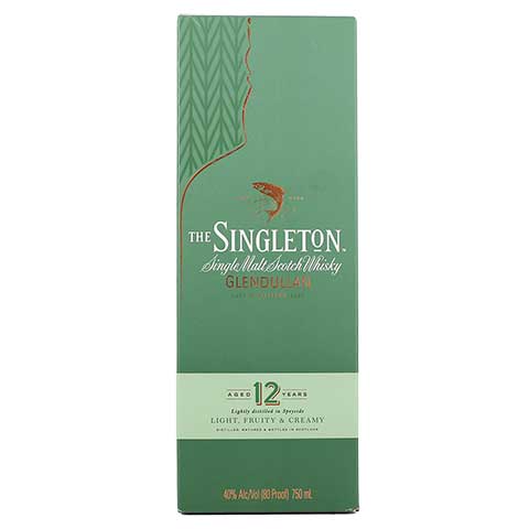 Singleton Of Glendullan 12 Year Old Single Malt Scotch Whisky