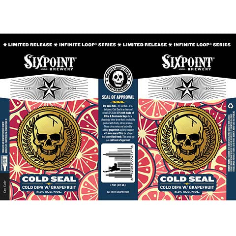 Sixpoint Cold Seal Cold DIPA
