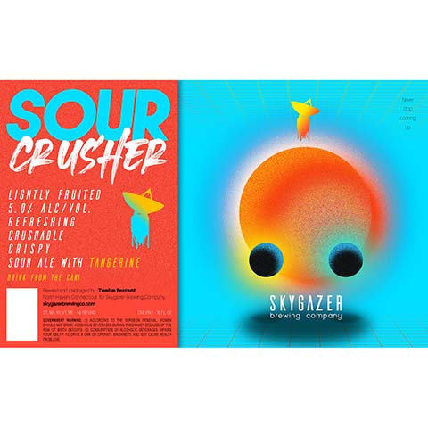 Skygazer Sour Crusher Tangerine Ale